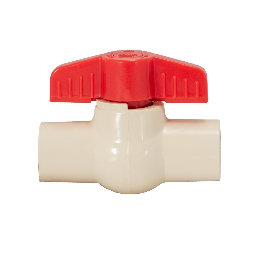 Eastman 48636 1/2 in. CPVC Full Port Slip Ball Valve for Potable Water - 3
