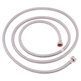 Eastman 48640 10 ft Stainless Steel Washing Machine Hose with Female Hose Thread Connections - 2