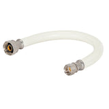 Eastman 48723 3/8 in. Flare x 1/2 in. IPS x 12 in. Flex Water Supply Line with Brass Insert