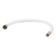 Eastman 48724 3/8 in Flare x 1/2 in IPS x 20 in PVC Flex Faucet Supply Line with Brass Insert