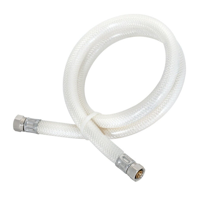 Eastman 48732 3/8 in Comp x 3/8 in Comp x 36 in Flexible PVC Faucet Supply Line with Brass Insert