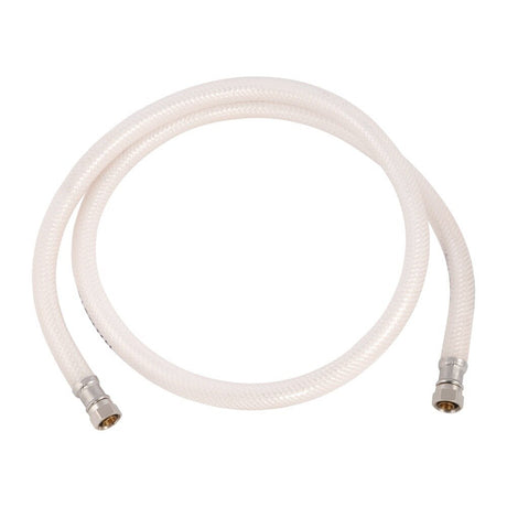 Eastman 48733 3/8 in Comp x 3/8 in Comp x 48 in Flex Water Supply Line with Brass Insert