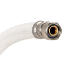 Eastman 48733 3/8 in Comp x 3/8 in Comp x 48 in Flex Water Supply Line with Brass Insert - 3