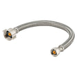 Eastman 48739 7-16 in Comp x 7-8 in Ballcock x 12 in Braided Stainless Steel Toilet Connector