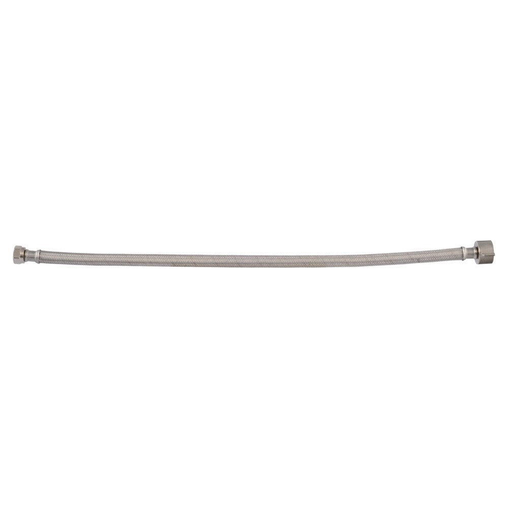 Eastman 48741 7/16 in. Compression x 7/8 in. Ballcock x 20 in. Braided Toilet Supply Line with Brass Insert - 3