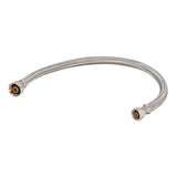Eastman 48744 1/2 in. IPS x 7/16 in. Compression x 20 in. Braided Stainless Steel Faucet Connector