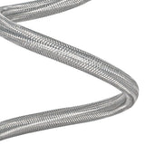 Eastman 48744 1/2 in. IPS x 7/16 in. Compression x 20 in. Braided Stainless Steel Faucet Connector - 2