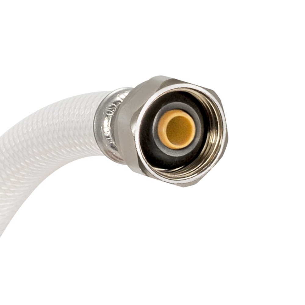 Eastman 48902 1/2 in IPS x 1/2 in IPS x 20 in Flexible PVC Faucet Supply Line with Plastic Insert - 3