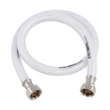 Eastman 48904 1/2 in. IPS x 1/2 in. IPS x 30 in. Flexible PVC Faucet Supply Line with Plastic Insert