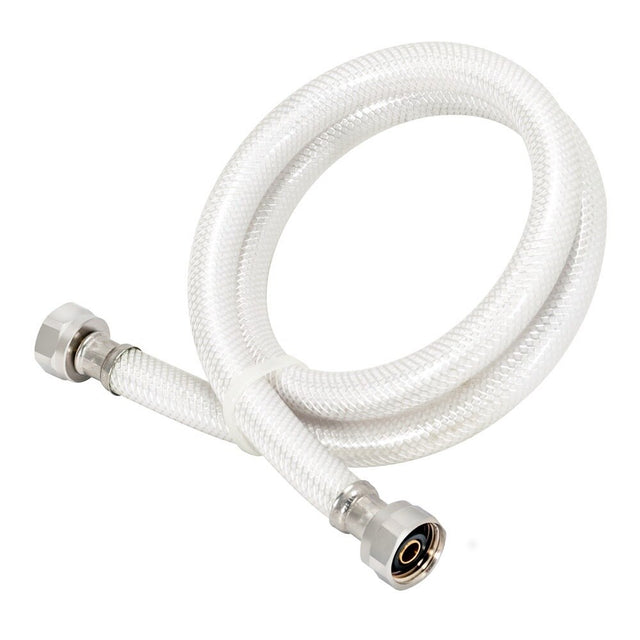 Eastman 48905 1/2 in. IPS x 1/2 in. IPS x 36 in. Flex PVC Faucet Supply Line with Plastic Insert