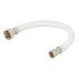 Eastman 48912 1/2 in. IPS x 3/8 in. Comp x 24 in. Flex Water Supply Line with Plastic Insert