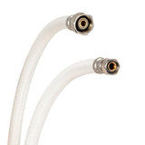 Eastman 48912 1/2 in. IPS x 3/8 in. Comp x 24 in. Flex Water Supply Line with Plastic Insert - 3