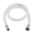 Eastman 48913 1/2 in. IPS x 3/8 in. Comp x 30 in. Flexible PVC Faucet Supply Line with Plastic Insert