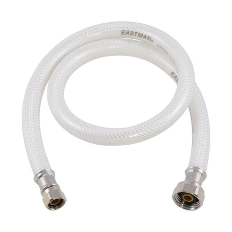 Eastman 48913 1/2 in. IPS x 3/8 in. Comp x 30 in. Flexible PVC Faucet Supply Line with Plastic Insert