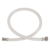 Eastman 48913 1/2 in. IPS x 3/8 in. Comp x 30 in. Flexible PVC Faucet Supply Line with Plastic Insert - 2