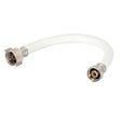 Eastman 48958 1/2 in. IPS x 7/8 in. Ballcock x 12 in. PVC Toilet Supply Line