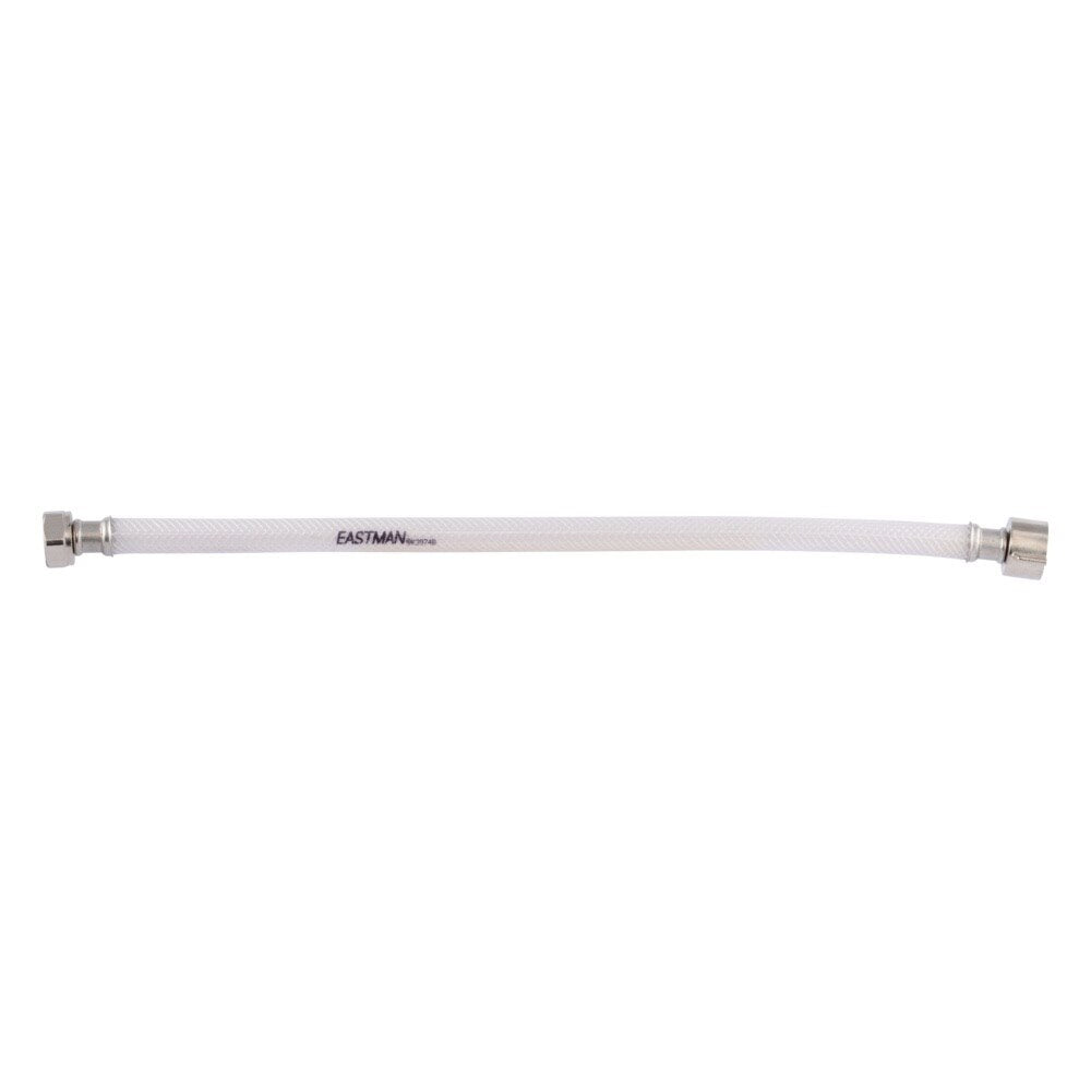 Eastman 48959 1/2 in. IPS x 7/8 in. Ballcock x 16 in. PVC Toilet Supply Line - 2