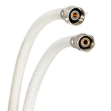 Eastman 48960 1/2 in. IPS x 7/8 in. Ballcock x 20 in. Flexible PVC Toilet Supply Line - 3