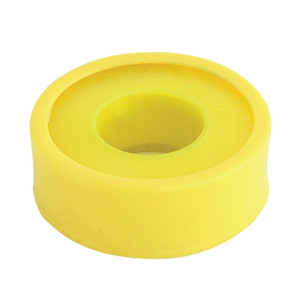 Eastman 50033 1/2 in. x 260 in. Yellow Gas Teflon Pipe Thread Tape