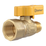 Eastman 60001B 3/8 in. OD Flare x 1/2 in. FIP Straight Brass Gas Valve