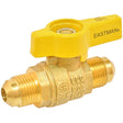 Eastman 60004 3/8 in OD Flare x 3/8 in OD Flare Straight Gas Valve