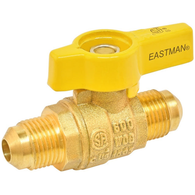 Eastman 60004 3/8 in OD Flare x 3/8 in OD Flare Straight Gas Valve