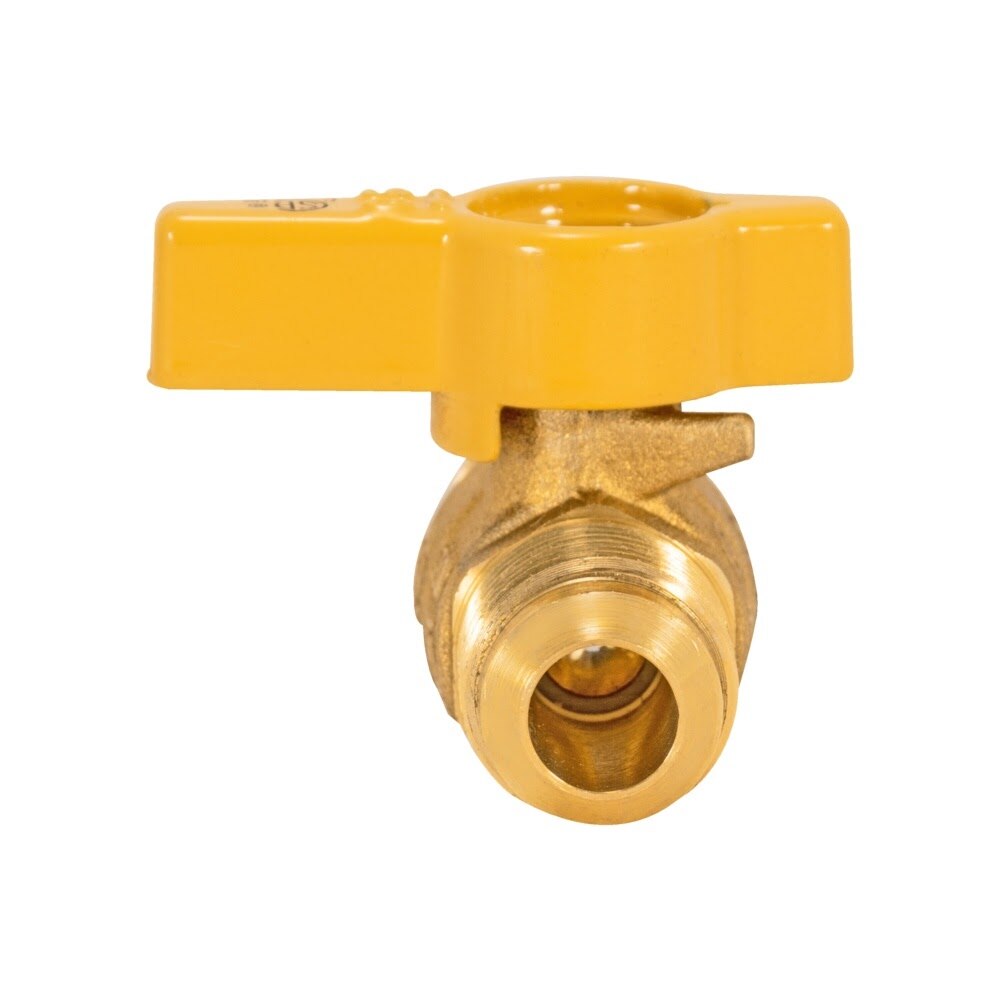 Eastman 60006 1/2 in. OD Flare x 1/2 in. OD Flare Straight Gas Valve - 3