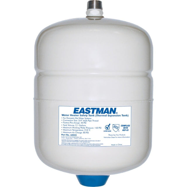 Eastman 60022 2 Gallon Thermal Expansion Tank for Water Heaters