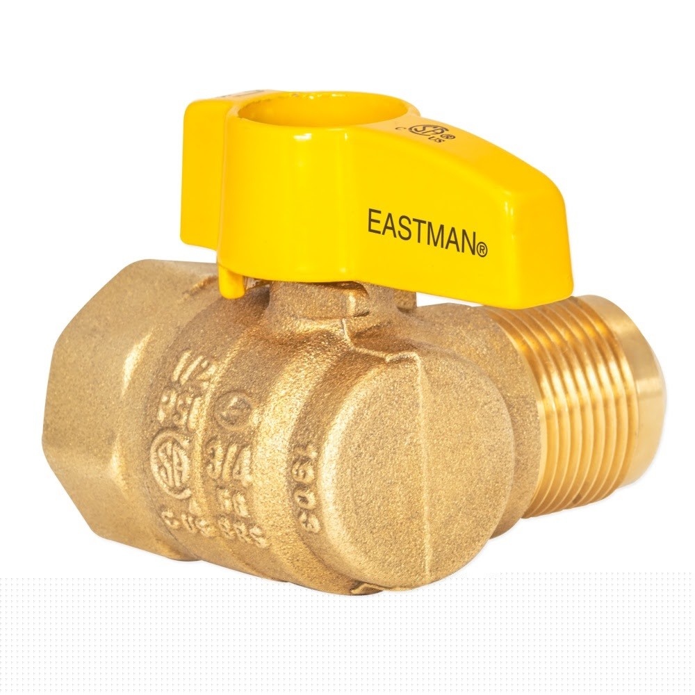 Eastman 60029 5/8 in OD Flare 15/16-16 x 3/4 in FIP Angle Gas Valve