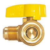 Eastman 60029 5/8 in OD Flare 15/16-16 x 3/4 in FIP Angle Gas Valve - 3