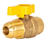 Eastman 60031 5/8 in. OD Flare 15/16-16 x 1/2 in. FIP Straight Brass Gas Valve