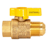 Eastman 60031 5/8 in. OD Flare 15/16-16 x 1/2 in. FIP Straight Brass Gas Valve - 2