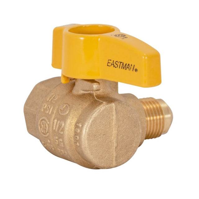 Eastman 60032 3/8 in OD Flare x 1/2 in FIP Angle Gas Valve