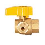 Eastman 60032 3/8 in OD Flare x 1/2 in FIP Angle Gas Valve - 3