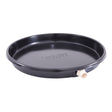 Eastman 60076CPN 20 in. ID Black Plastic Water Heater Drain Pan with 1 in. CPVC Fitting