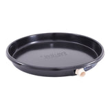 Eastman 60076CPN 20 in. ID Black Plastic Water Heater Drain Pan with 1 in. CPVC Fitting