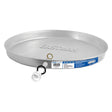 Eastman 60080 20 in. ID x 22 in. OD Aluminum Water Heater Drain Pan with CPVC Fitting