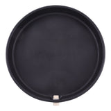 Eastman 60091CPN 22 in ID Black Plastic Water Heater Pan with CPVC Fittings - 2