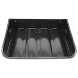 Eastman 60099 20.5 in x 15.25 in x 6 in HDPE Tankless Water Heater Pan - 2