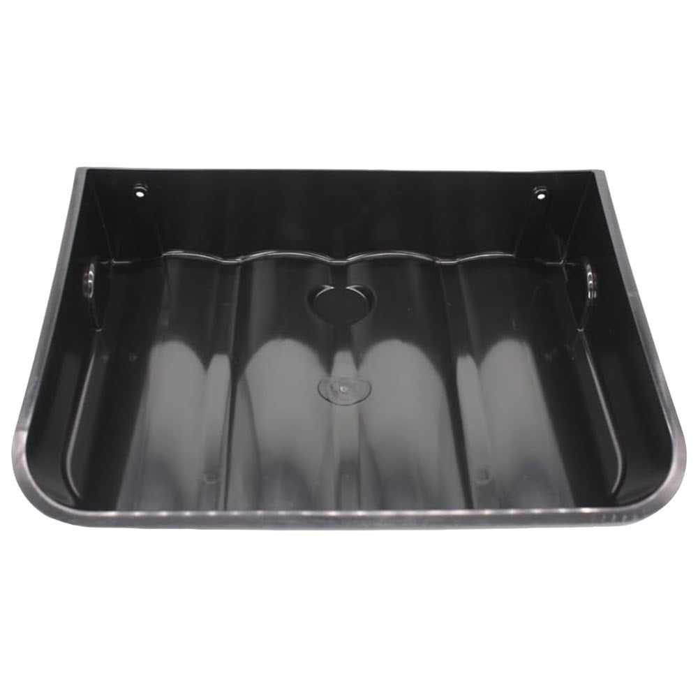 Eastman 60099 20.5 in x 15.25 in x 6 in HDPE Tankless Water Heater Pan - 2