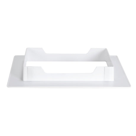 Eastman 60220 Washing Machine Outlet Box Trim Plate for Appliance Installations