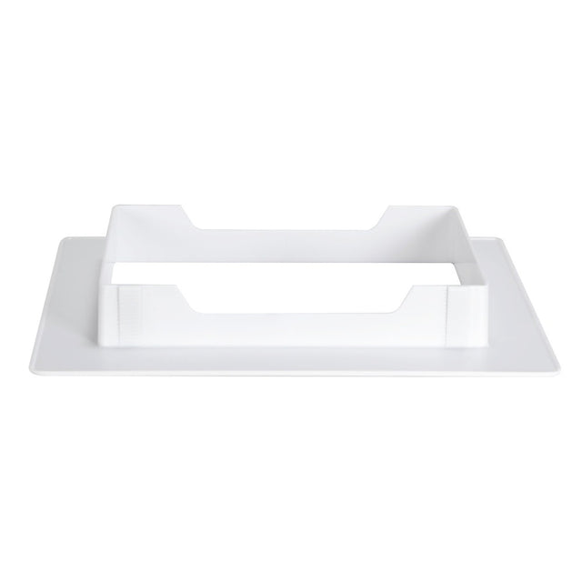 Eastman 60220 Washing Machine Outlet Box Trim Plate for Appliance Installations