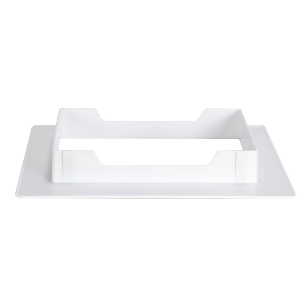 Eastman 60220 Washing Machine Outlet Box Trim Plate for Appliance Installations - 2