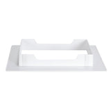 Eastman 60220 Washing Machine Outlet Box Trim Plate for Appliance Installations - 2