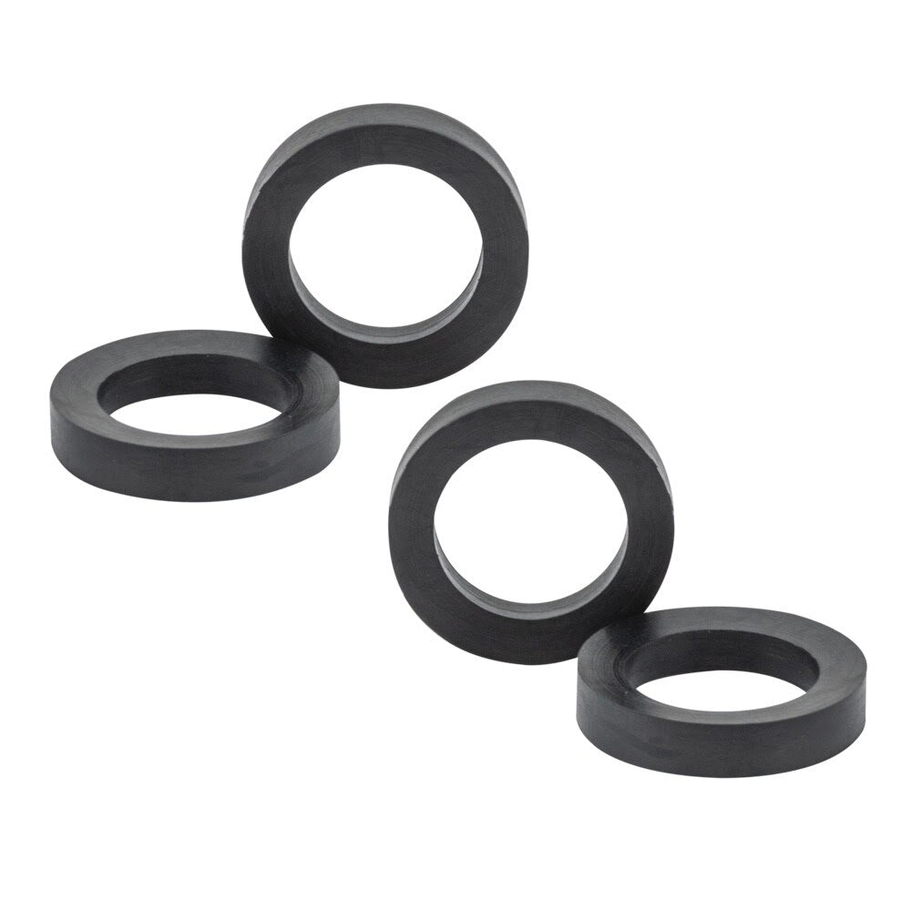 Eastman 60228 Black Rubber Replacement Water Heater Connector Washer (4 Pack)