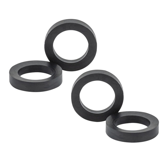 Eastman 60228 Black Rubber Replacement Water Heater Connector Washer (4 Pack)