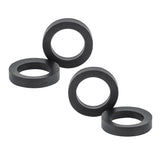 Eastman 60228 Black Rubber Replacement Water Heater Connector Washer (4 Pack)