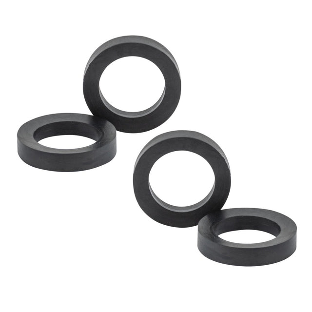 Eastman 60228 Black Rubber Replacement Water Heater Connector Washer (4 Pack)