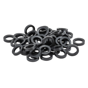 Eastman 60229N Black Rubber Replacement Water Heater Connector Washers for 3/4 in FIP (50 Pack)