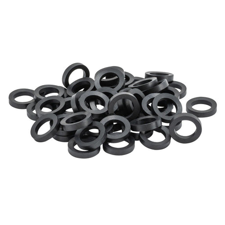 Eastman 60229N Black Rubber Replacement Water Heater Connector Washers for 3/4 in FIP (50 Pack)